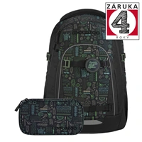 �kolský ruksak coocazoo MATE, Humedica, Free Spirit  - 3-dielny set, AGR certifikát