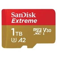 SanDisk microSDXC Extreme 1 TB (A2/ V30/ U3/ R190/ W130)